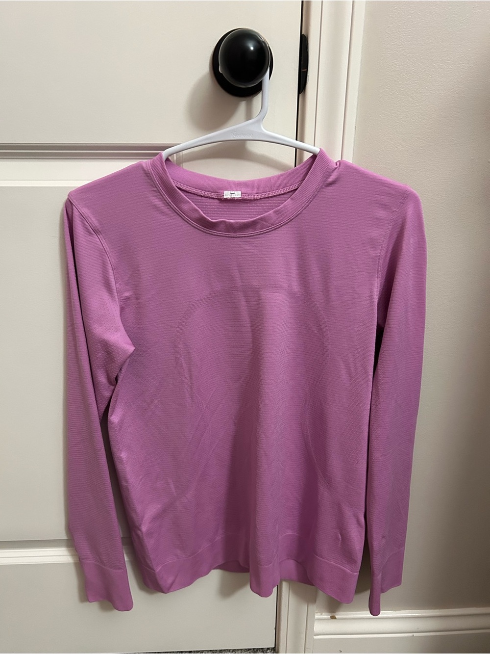 Lululemon Mauve Pink Swiftly Tech Long-Sleeve Shirt 2.0 Hip Length